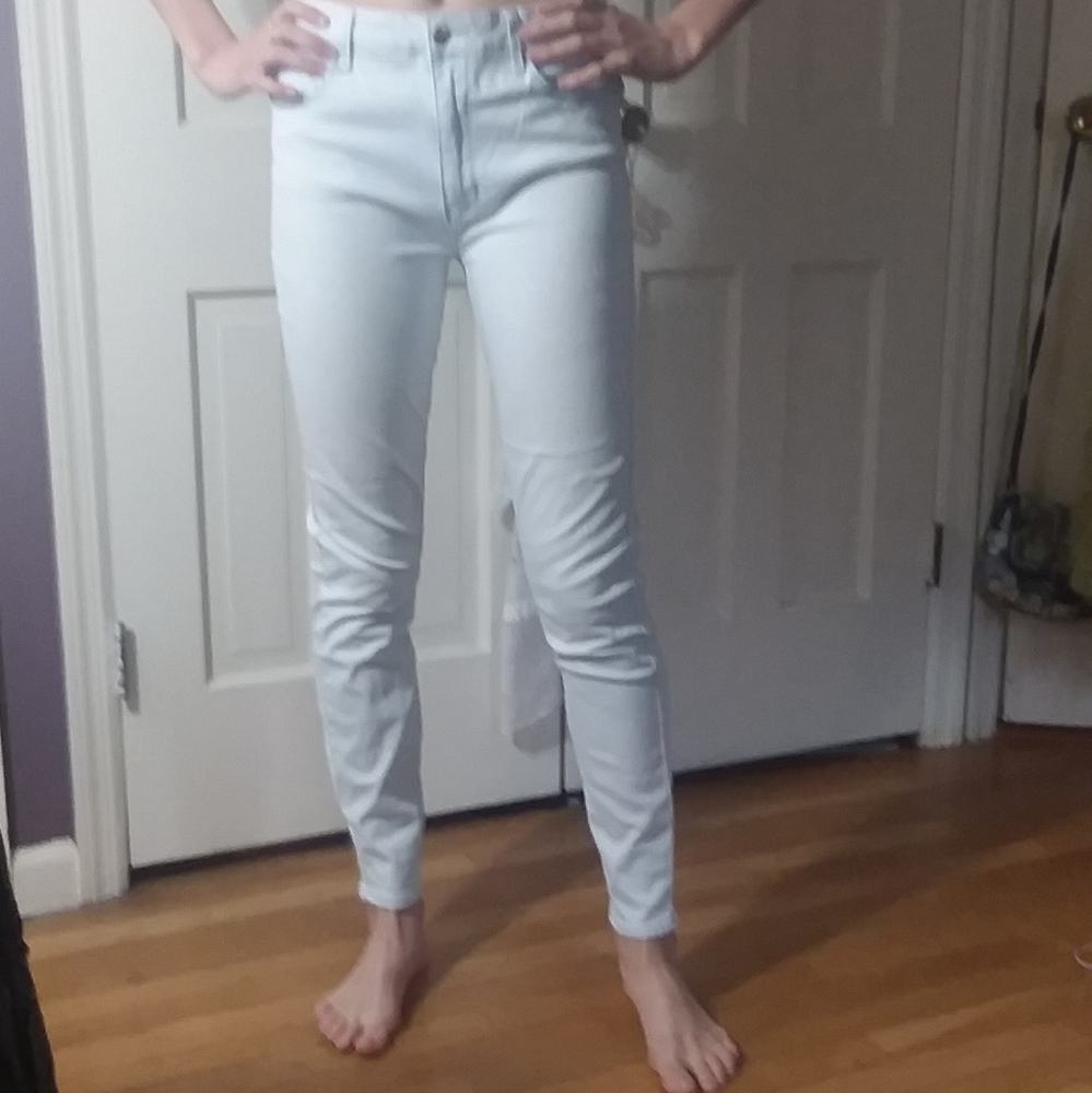 Very Light Blue Skinny Jeans (Forever 21)